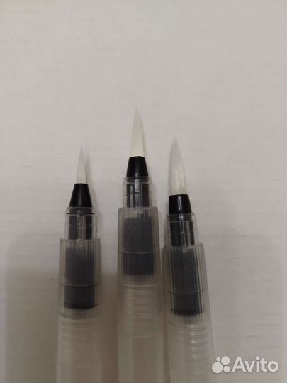 Кисти акварельные с резервуаром