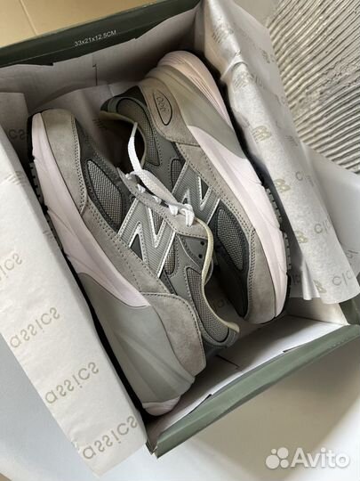 Кроссовки New Balance Nb 990 V6 серые