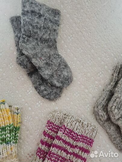 Шерстяные носки детские