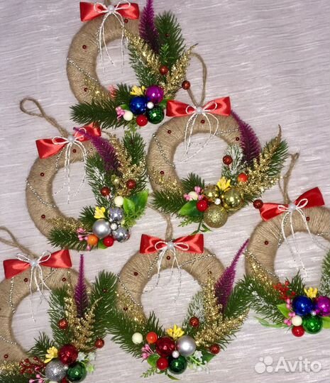 Новогодние веночки