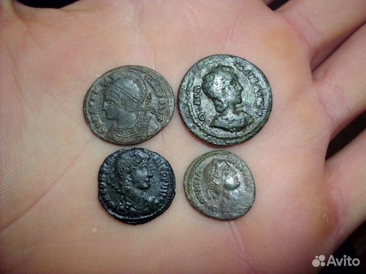 Лот из 4 монет