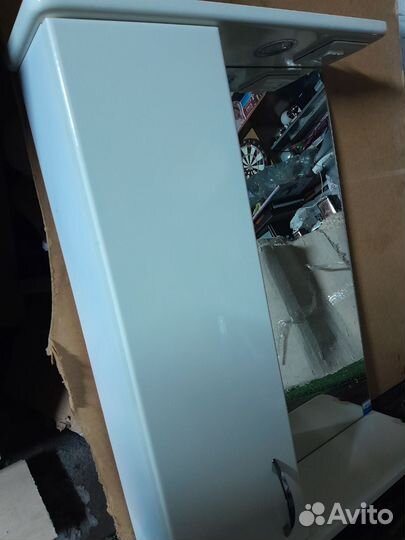 Зеркало с подсветкой для ванной бу