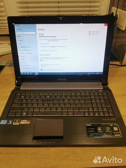 Ноутбук Asus n53s + ssd + сумка