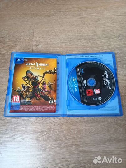 Игра для приставки PS4 mortal kombat 11 ultimate