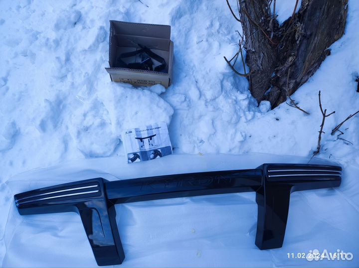 Задний кенгурятник Ssangyong Kyron