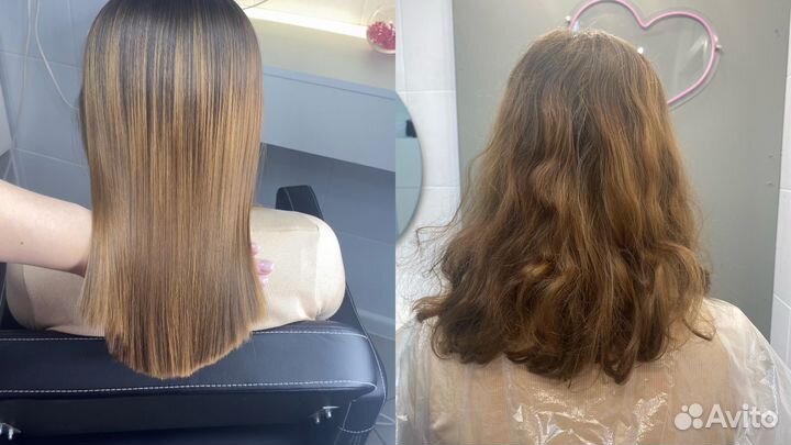 Модель на кератин / ботокс