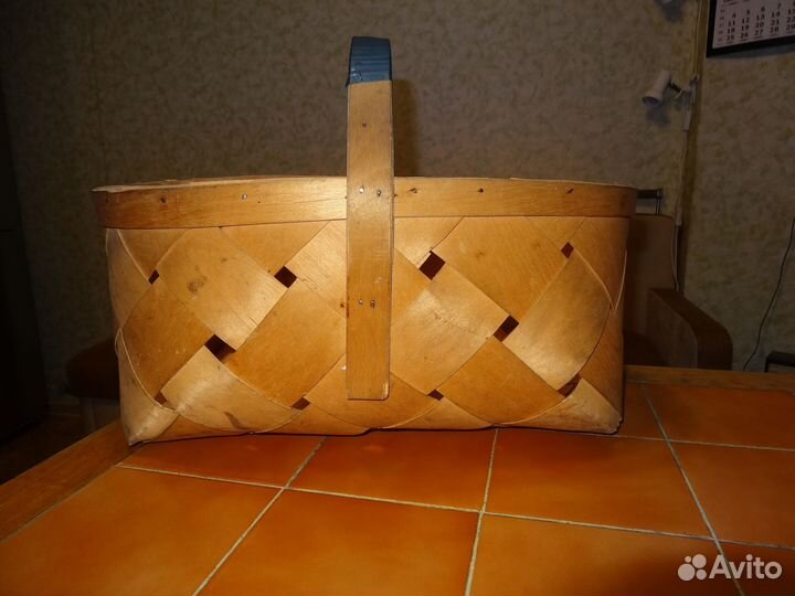 Корзина плетеная