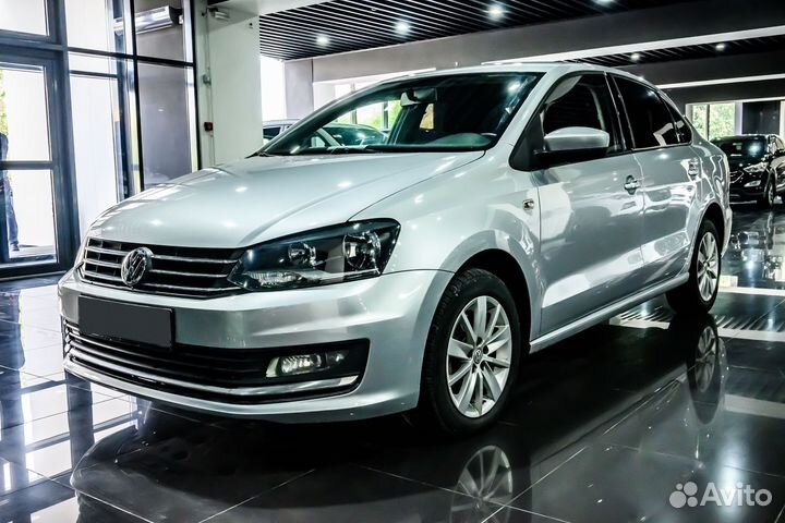 Volkswagen Polo 1.6 AT, 2017, 98 765 км