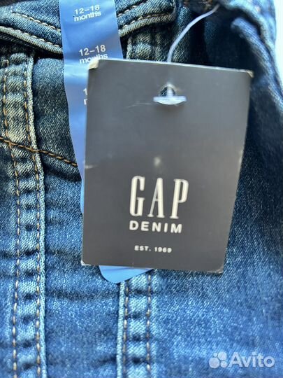 Куртка джинсовая GAP новая, размер 86