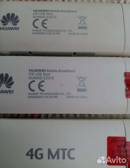 4G USB Модем Huawei E3372h-153, E3531, E1550, E150