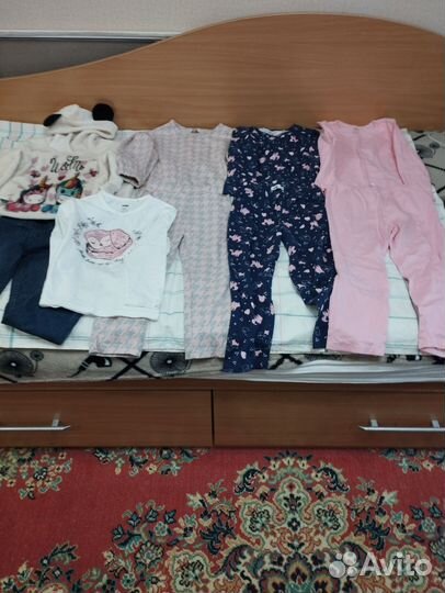 Детские вещи на девочку 5-7 лет Пакетом