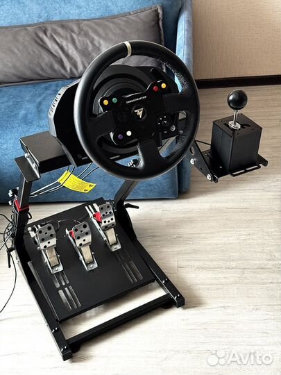 Thrustmaster TX/T300 +педали G27 +шифтер +стойка