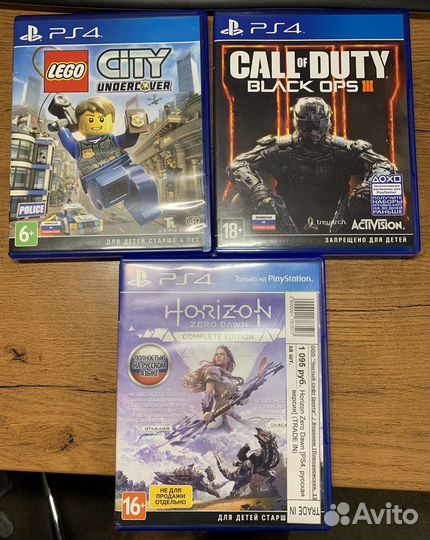 Игры для приставок ps4