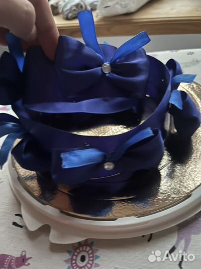 Упаковка для подарка в виде торта