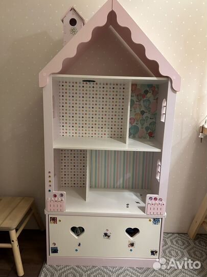 Домик кукольный стеллаж