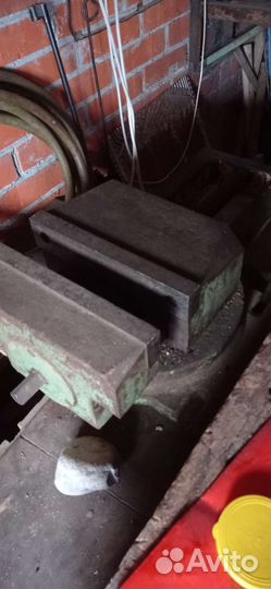 Тиски станочные бу