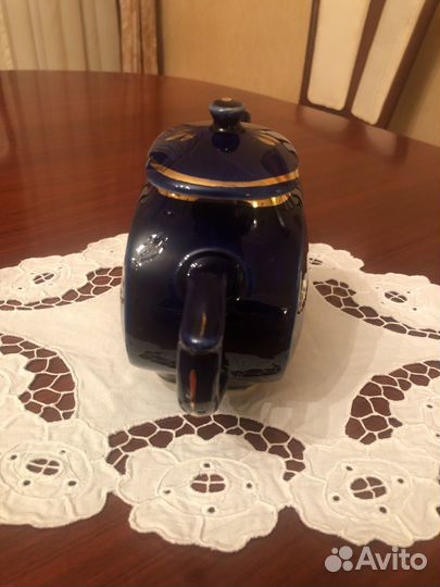 Заварочный чайник СССР кобальт