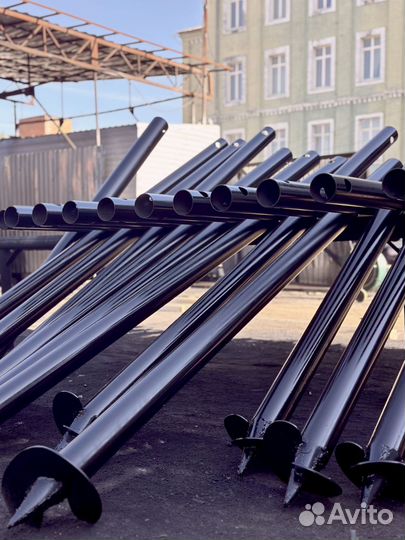 Фундамент на винтовых сваях