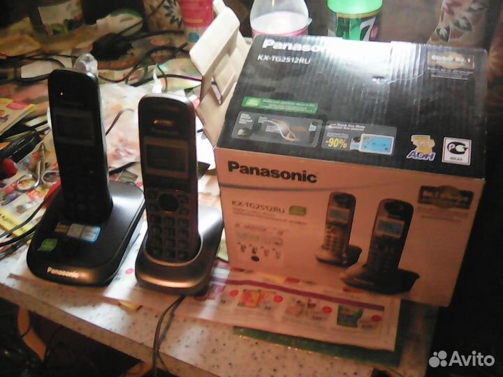 Радио телефон 2 база и 2 трубки Panasonic KX - TG2