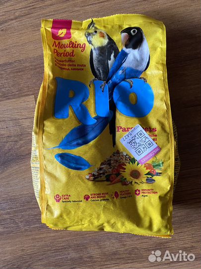 Корм для средних попугаев RIO