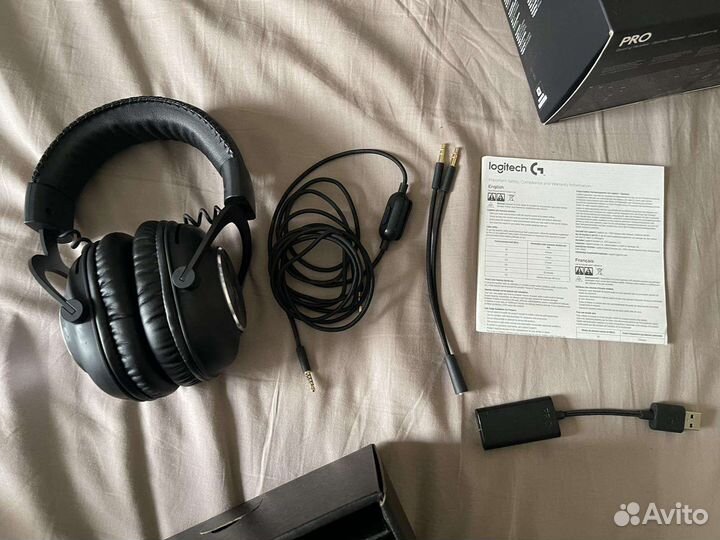 Наушники logitech g pro