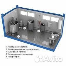 Модульный цех по переработке молока под ключ