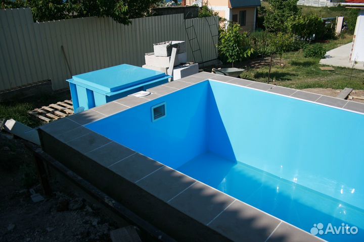 Бассейн 3х5х1,5 для дачи