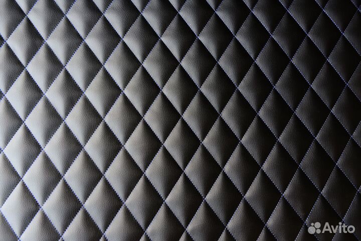 Экокожа ромб для перетяжки салона автомобиля