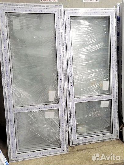 Двери 800х2000 мм алюминиевые