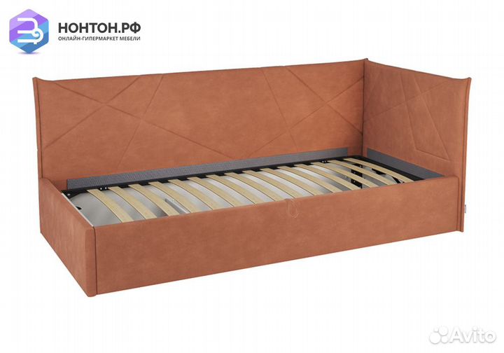 Кровать Квест 0.9 оранжевая