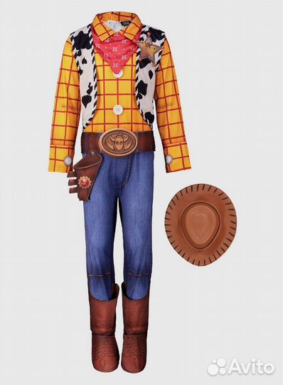 Костюм Вуди История Игрушек рост 122/128 новый