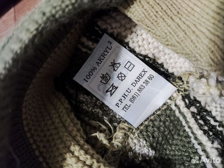 Шапка и шарф на весну для мальчика (48-50)