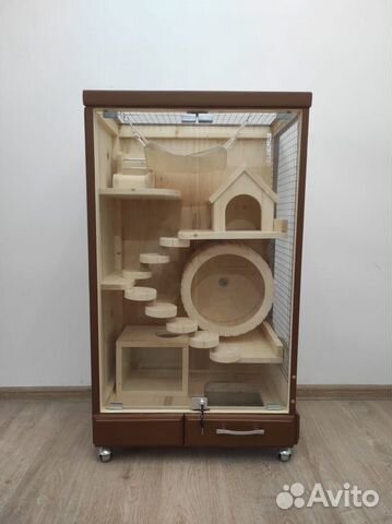 Витрина для шиншиллы, белки, ласки, бурундука