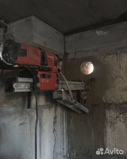 Алмазное бурение сверление отверстий