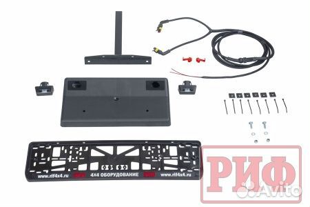 Калитка риф в штатный задний бампер УАЗ Хантер с п