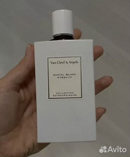 Van cleef парфюм духи santal blanc 75 мл