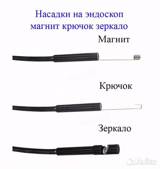 Эндоскоп 5.5 мм 1 м