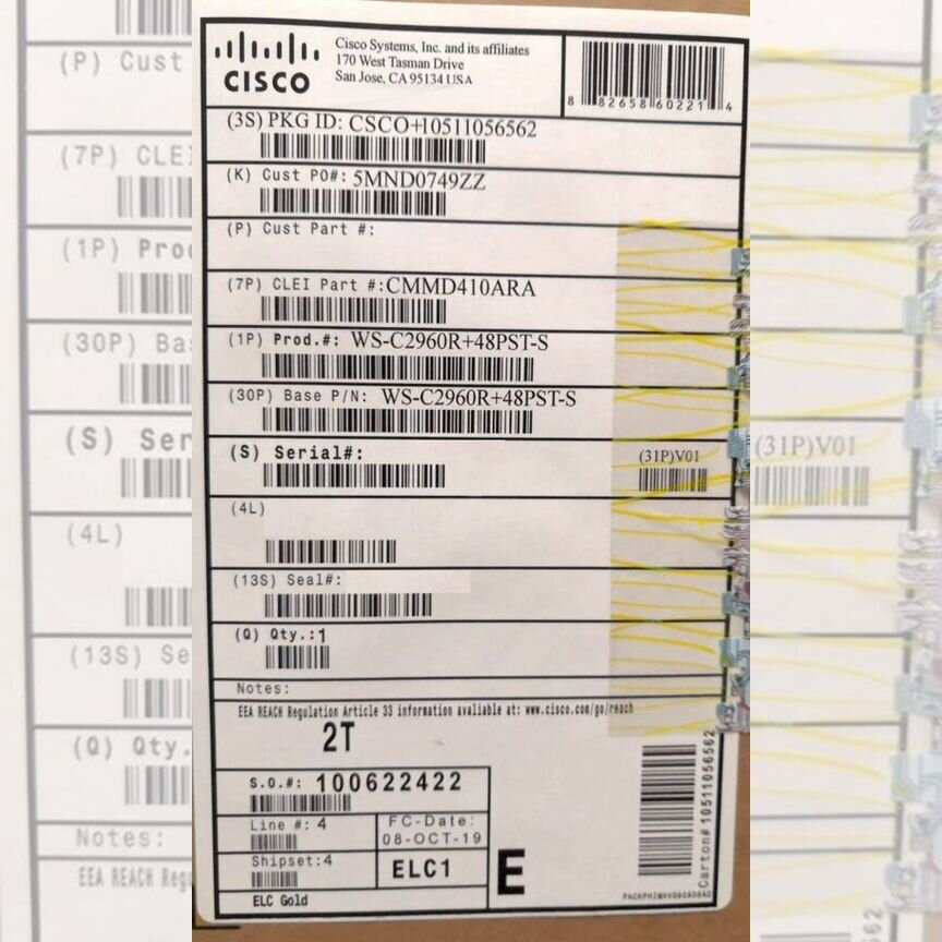 [WS-C2960R+48PST-S] Коммутатор Cisco (Россия) Ws-C2960r+48pst-S