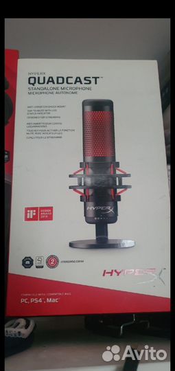Микрофон Hyperx quadcast