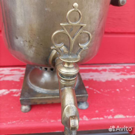 Самовар на дровах старинный