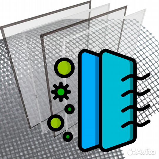 Москитная сетка от пыли 21977мс
