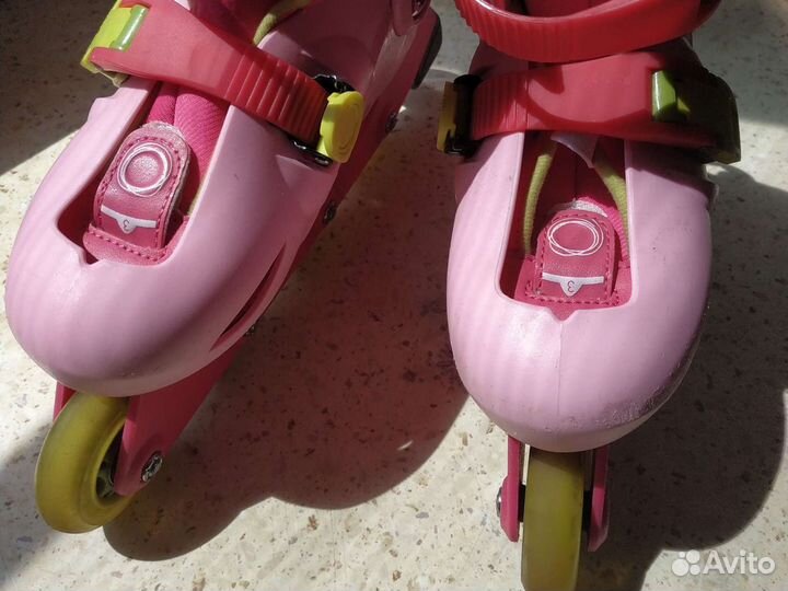 Роликовые коньки детские раздвижные