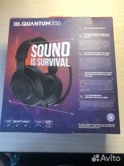 Беспроводные наушники jbl quantium300