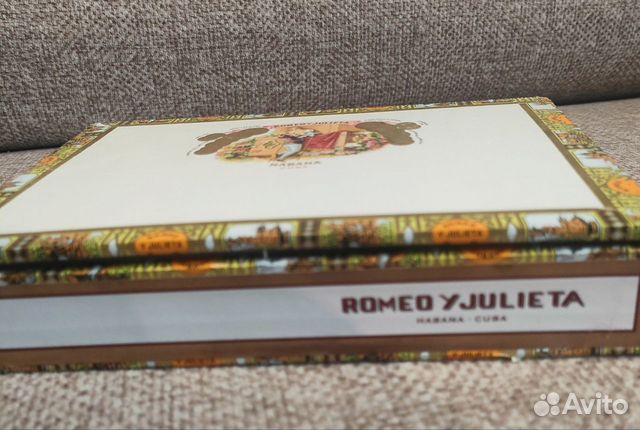 Коробка из-под кубинских сигар Ромео и Джульетта объявление продам