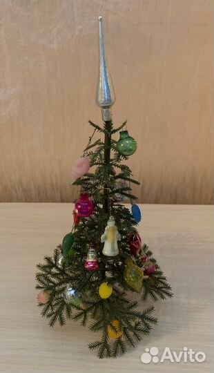 Елка малютка с игрушками, СССР