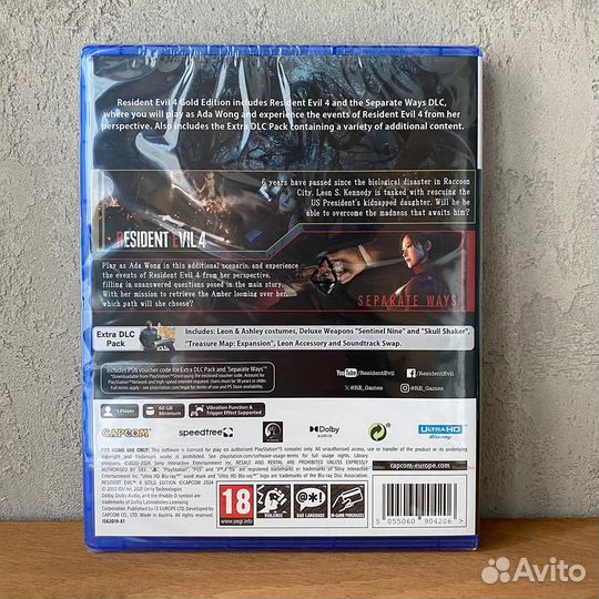 Диск Resident Evil 4 Remake Gold Edition PS5