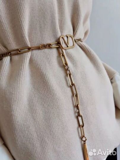 Ремень цепочка valentino