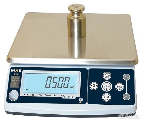 Весы электронные порционные MAS MSC-25D с дисплеем