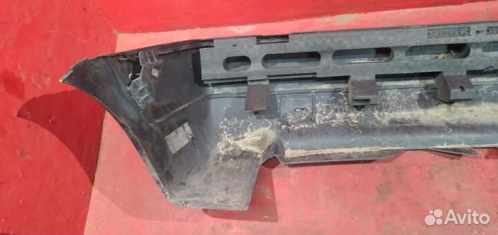 Ситроен ксантия бампер задний зеленый