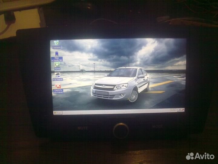 Штатная магнитола Гранта новая